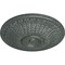 Ekena Millwork Modena Ceiling Medallion (Fits Canopies up to 5 1/4"), 23 1/2"OD x 3 1/2"P, Athenian Green Crackle CM23MOAGC - alternate 4